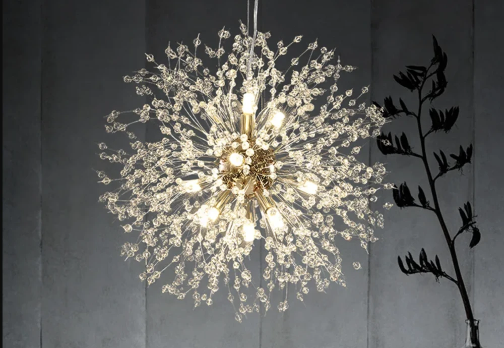 clear globe chandelier