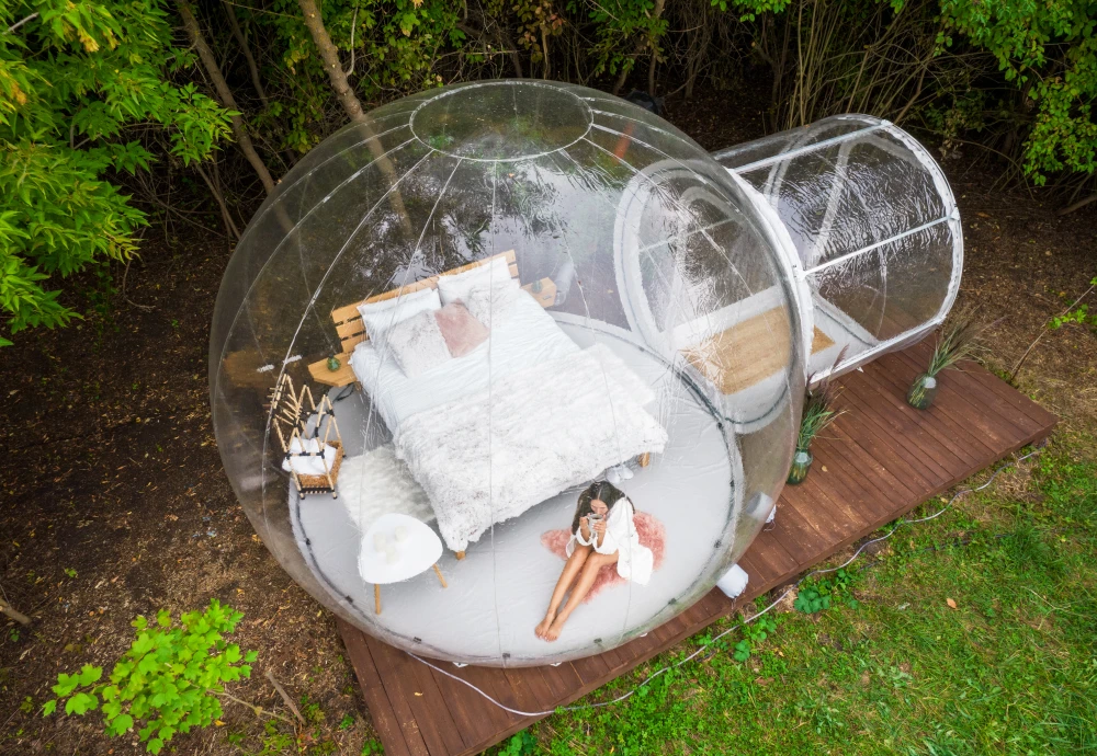 bubble tent stargaze