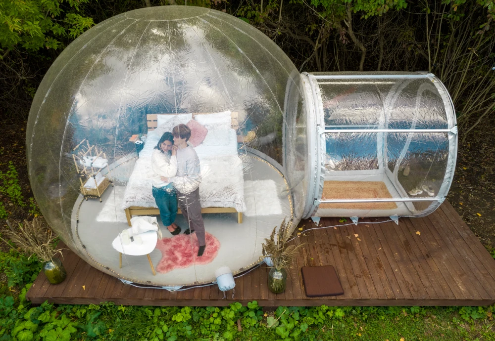 stargazing bubble tent